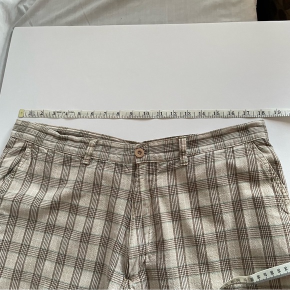AIRWALK Men’s Plaid Cotton Golf Shorts Sz 36 - Picture 8 of 8